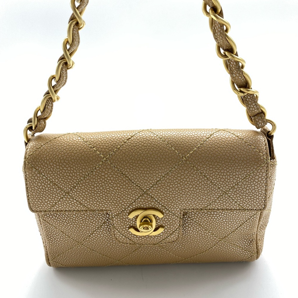 Chanel Mini Caviar Flap Bag